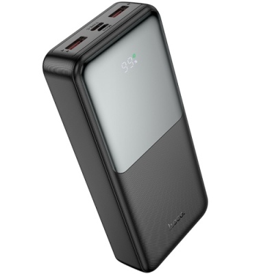 додаткова батарея power bank hoco j136a sirui 22.5w+pd20w 20000 mah (чорний) 