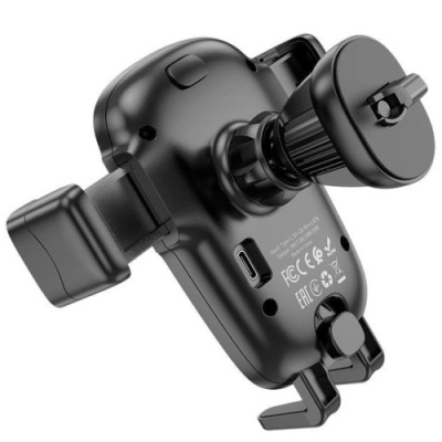 Автотримач Hoco HW1 Pro wireless (Чорний)