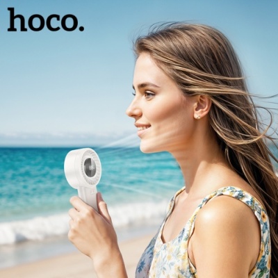 вентилятор портативний hoco hx62 (білий) 