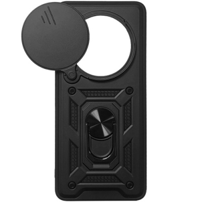 Купить чохол-накладка armor magnet camshield для xiaomi redmi note 14 pro 4g - black онлайн