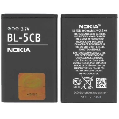 акумулятор (aaaa) для nokia bl-5cb