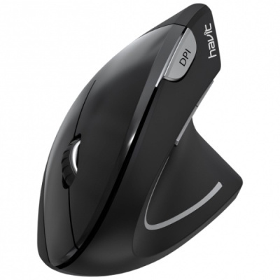 мишка бездротова havit hv-ms550gt black вертикальна 