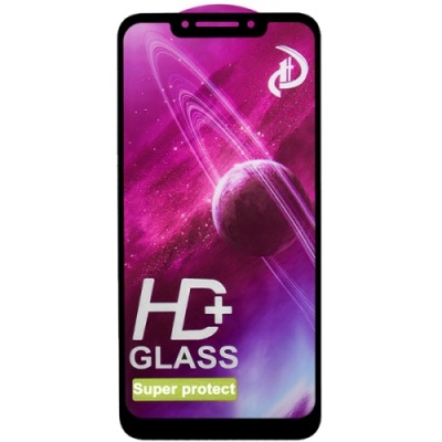 захисне скло glass full glue space для xiaomi poco f1 (чорний) 