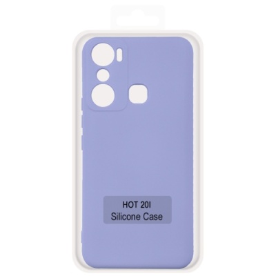 Купить чохол soft silicone case full для infinix hot 20i (lilac) онлайн