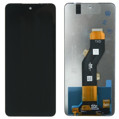 дисплей для infinix smart 8, hot 40i, tecno spark 20, spark 20c, spark go 2024 з сенсором чорним