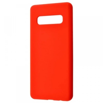 Купить чохол soft silicone case full для samsung g973 galaxy s10 (червоний) онлайн
