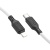 Кабель Hoco X90 Cool Silicone (PD) Type-C - Lightning 20W 3A/1m (Білий) кабель hoco x90 cool silicone (pd) type-c - lightning 20w 3a/1m (білий)
