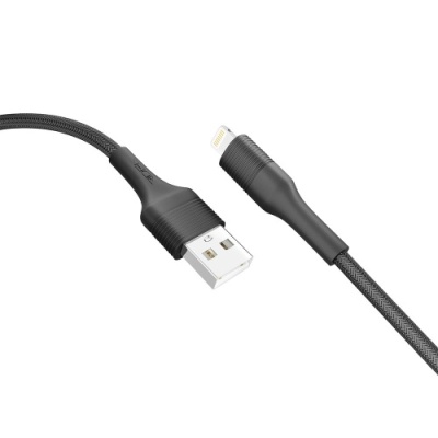 кабель ridea rc-m132 fila 12w/1m usb - lightning (чорний) 