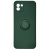 Купить силіконовий чохол soft silicone casevsmagnet ring для samsung a035 galaxy a03 - dark green онлайн