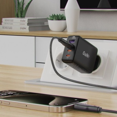 кабель acefast c8-04 usb - type-c (1.2м) (чорний) 