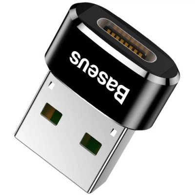 перехідник baseus type-c to usb (caaotg-01) (black) 