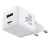 мережевий зарядний пристрій baseus palm fast charger (p10111608213-01) 1usb/qc3.0 + 1type-c/pd 20w + (type-c - type-c 60w) (білий) 