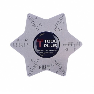 карта металева tool plus зірка шестикутна, для розбору