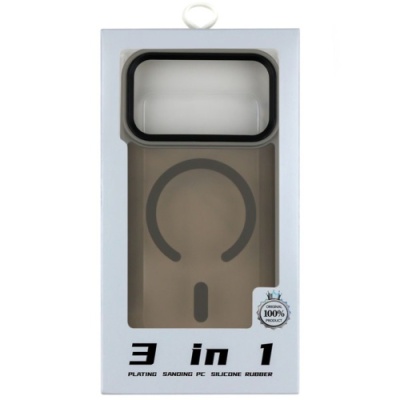 Купить чохол shadowmatte magsafe для apple iphone 17 pro (grey) онлайн