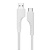 кабель earldom ec-174c soft silicone usb - type-c 3a/1m (білий) 