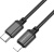 кабель borofone bx87 type-c - lightning (pd) 20w/3a/1m (чорний) 