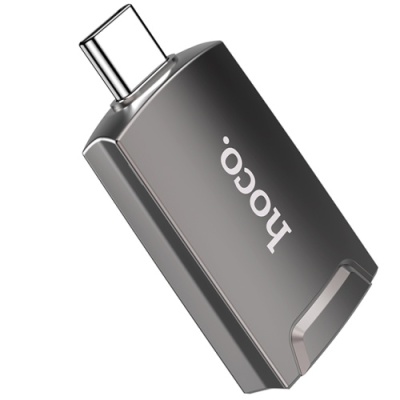 перехідник hoco ua19 type-c - hdmi 4k (сірий) 