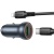 Автомобільний Зарядний Пристрій Borofone BZ32A 30W 1Type-C/30W/PD + 1USB/18W/QC3.0 + (Type-C - Lightning) (Сірий)