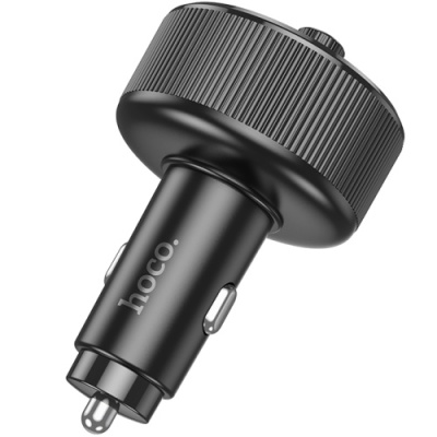 FM Модулятор Hoco E82 (PD30W+QC3.0) (Чорний)