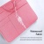 Сумка для ноутбука Dux Ducis LBTD Multi-Pocket Handbag for 15.5"-16" (Pink) сумка для ноутбука dux ducis lbtd multi-pocket handbag for 15.5"-16" (pink)