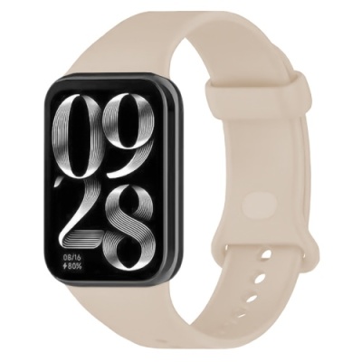 ремінець для xiaomi redmi watch 4 / 5 / smart band 8pro / 9pro (кремовий) 