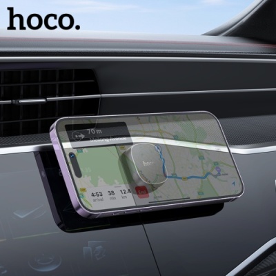 Автотримач Hoco H52 (Чорно-сірий)
