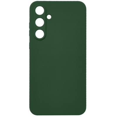 Купить силіконовий чохол soft silicone case для samsung a556 galaxy a55 5g (темно-зелений) онлайн