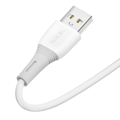 кабель ridea rc-si35 siliconepro usb - type-c 3a/1m (бiлий) 