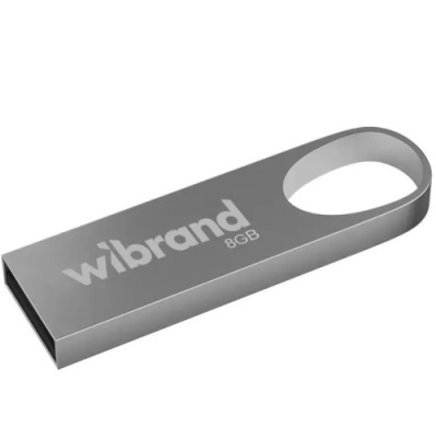 usb флеш-накопичувач wibrand 8gb irbis (срібло) 