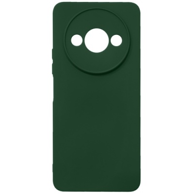Купить чохол soft silicone case full для xiaomi redmi a3/poco c61 (dark green) онлайн