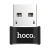 перехідник hoco ua6 otg usb male - type-c female (чорний) 