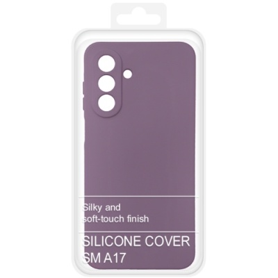 Купить силіконовий чохол soft silicone case для samsung a175 galaxy a17 4g - лаванда онлайн