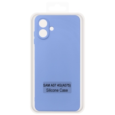Купить чохол soft silicone case full для samsung a075 galaxy a07 4g (linen blue/lilac) онлайн