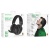 навушники для комп'ютера borofone bo30 magic light (bluetooth, type-c to 3.5 wired) (чорний) 