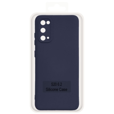 Купить чохол soft silicone case full для samsung g981 galaxy s20 (dark blue) онлайн