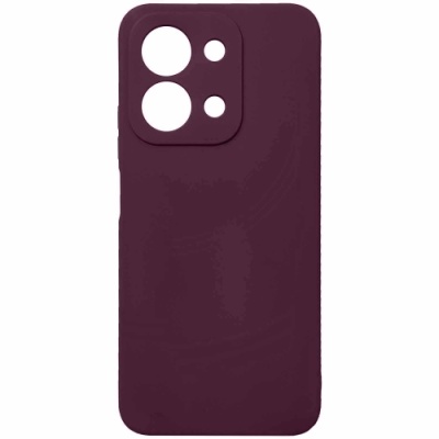 Купить чохол soft silicone case full для xiaomi redmi 15c/poco c85 (171.6/79.5/8mm) (бордовий) онлайн