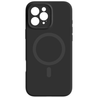 Купить чохол silicone case full camera with magsafe для apple iphone 15 pro (black) онлайн