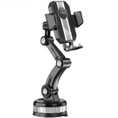 Автотримач Hoco DCA33 Powerful suction cup (Чорний)