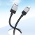 кабель hoco x110 usb - lightning 2.4a/1m (чорний) 
