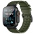 ремінець hoco wa35 для apple watch 1-11/ultra (42/44/45/49mm) (army green) 
