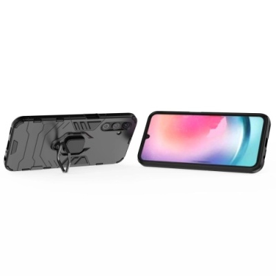 Купить чохол-накладка armor magnet для samsung a245 galaxy a24 4g - black онлайн