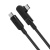 кабель acefast c5-03 type-c - type-c 100w кутовий (2м) (чорний) 