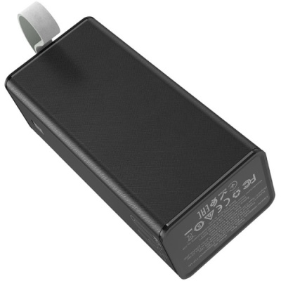 додаткова батарея power bank hoco j86 powermaster pd20w+qc3.0 22.5w 40000 mah (чорний) 