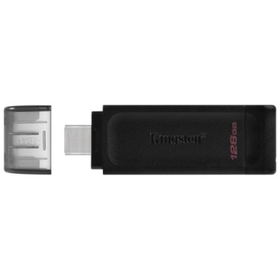 usb флеш-накопичувач kingston data tr 70 128gb 3.2 (чорний) 