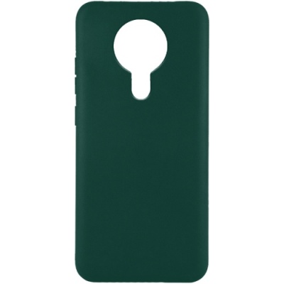 Купить силіконовий чохол soft silicone case для tecno spark 6 - midnight green онлайн