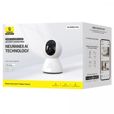 камера baseus security p1 indoor 3k (white) 