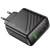 Мережевий Зарядний Пристрій Hoco CS26A PD45W+ QC3.0 (1USB/2Type-C/3A) (чорний) мережевий зарядний пристрій hoco cs26a pd45w+ qc3.0 (1usb/2type-c/3a) (чорний)
