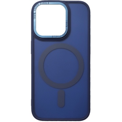 Купить чохол space tpu+pc color matte with magsafe для apple iphone 13 pro (dark blue) онлайн