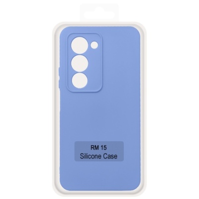 Купить чохол soft silicone case full для xiaomi redmi 15 (169.5/80.5/8.4mm) (linen blue/lilac) онлайн