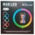 кільцева лампа rgb crystal 3d-33 33cm 